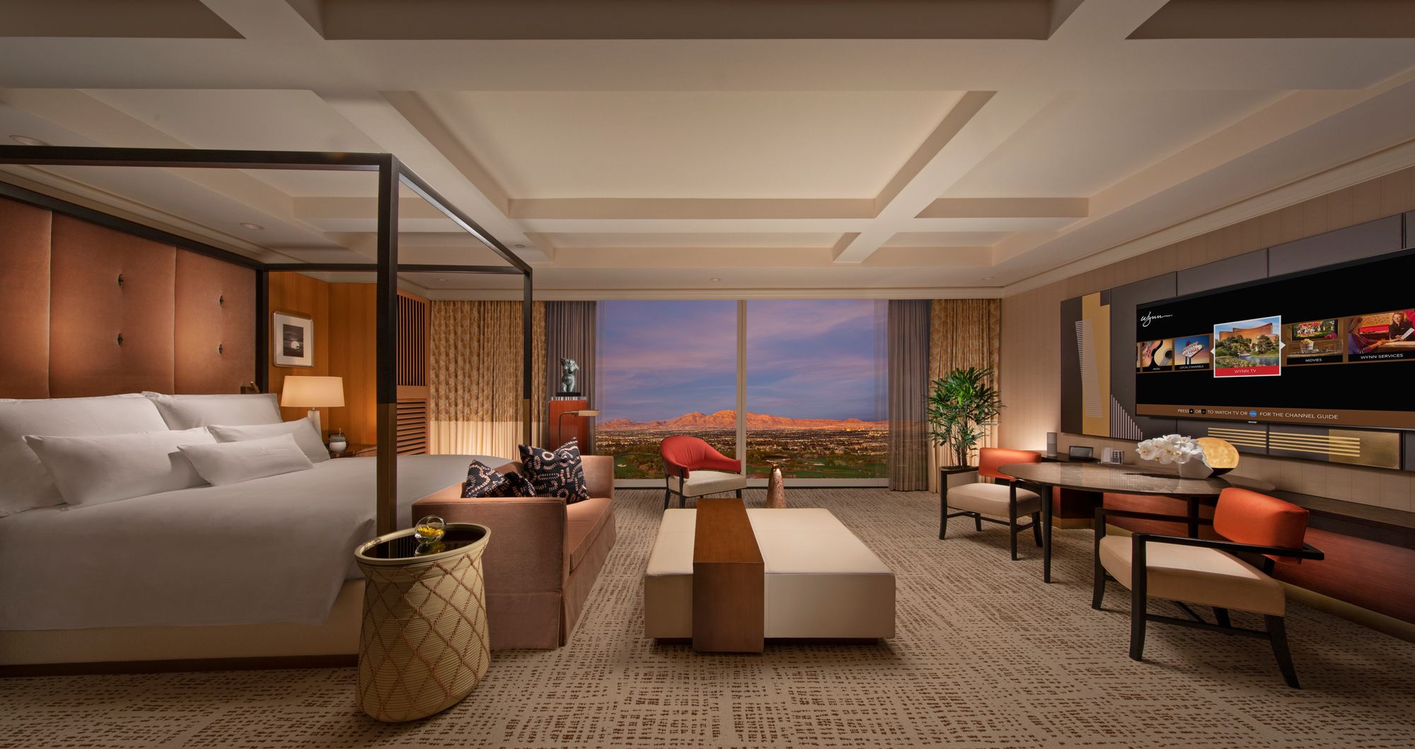 The Debut Of Wynn And Encore S Beautiful Room Renovations   Wynn Tower Suites Exec Golf View V1 Miller RGB 6720x3559 33ddefc 